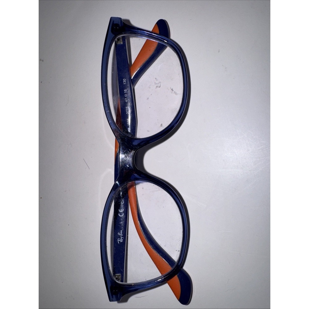 Ray Ban Eyeglasses,‎ Frames Only, RB 1586 3775, 47-16-130, Made In Brazil